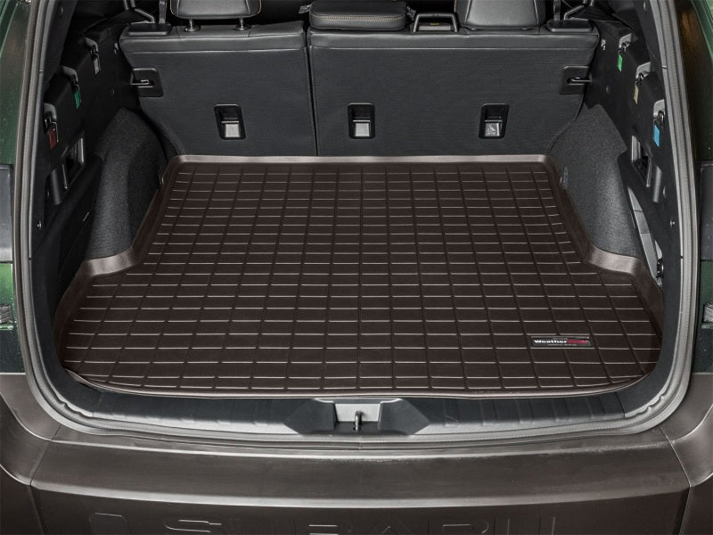 WeatherTech 2026 Subaru Outback Trunk Cargo Liners - Cocoa