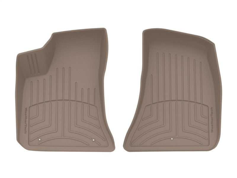 WeatherTech 11-21 Dodge Charger (RWD)/Chrysler 300 & 300C (RWD) Front FloorLiner HP - Tan