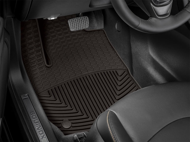 WeatherTech 2018+ Chevrolet Equinox Front Rubber Mats - Cocoa