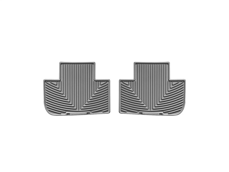 WeatherTech 05+ Cadillac STS Rear Rubber Mats - Grey