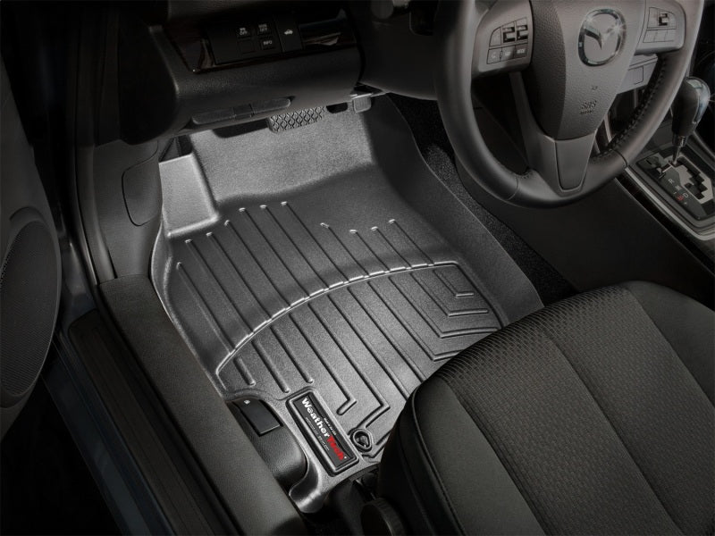 WeatherTech 10-13 Mazda 6 / speed6 Front FloorLiner - Black