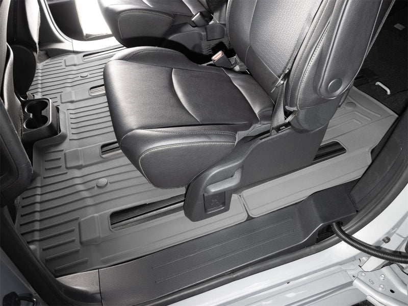 WeatherTech 21-26 Toyota Sienna 2nd Row Rear FloorLiner HP - Grey