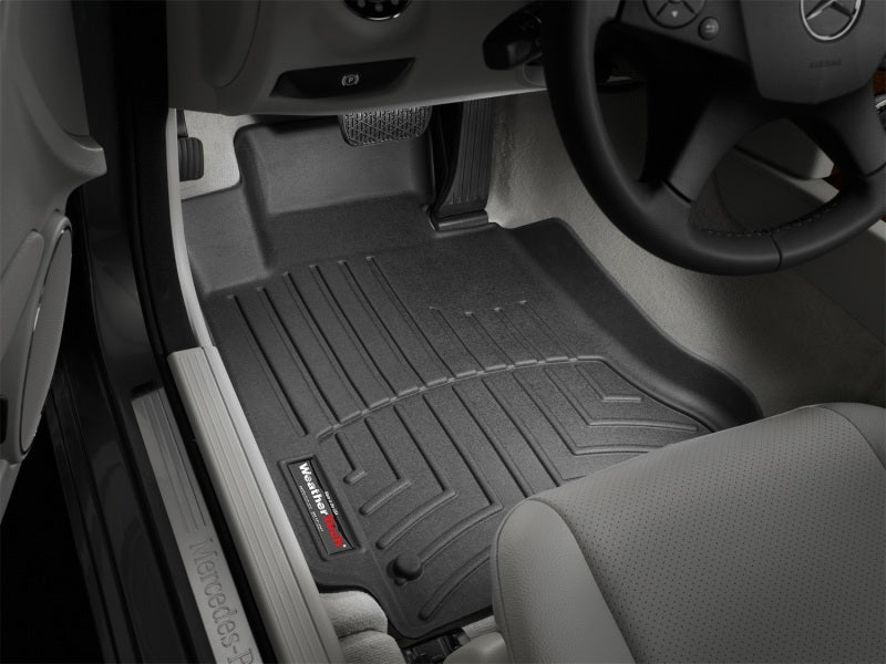 WeatherTech 08-13 Mercedes-Benz C-Class (W204) Front FloorLiner - Black
