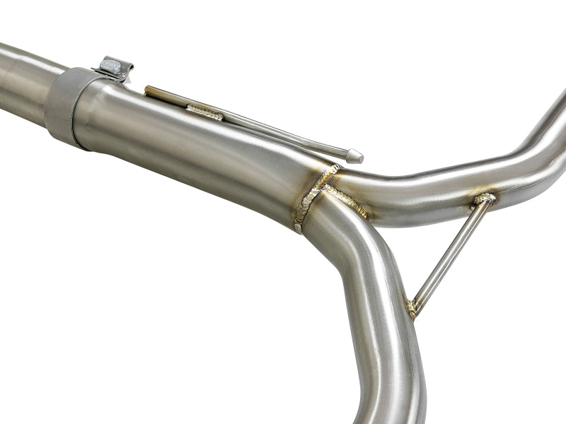 aFe Takeda Exhaust 304SS Dual Cat-Back w/ Black Tips 13-17 Honda Accord LX/EX/EX-L Sedan L4 2.4L