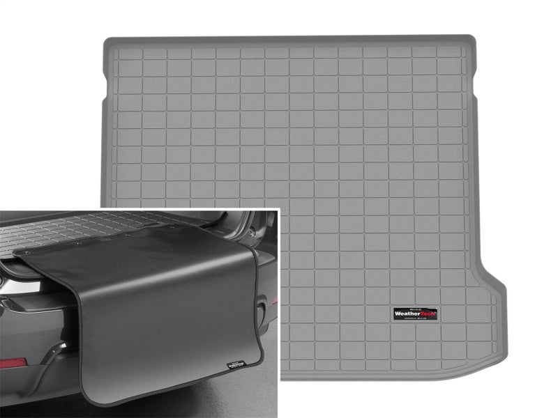 WeatherTech 2022+ Hyundai Ioniq 5 Cargo Liner w/Bumper Protector (Behind 2nd Row Seating) - Grey
