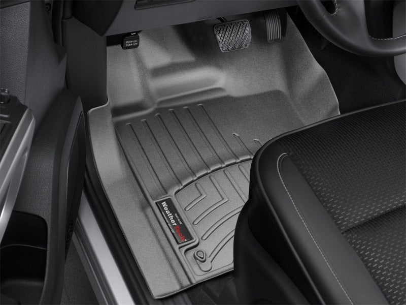 WeatherTech 2016+ Nissan Titan XD Front FloorLiners - Black