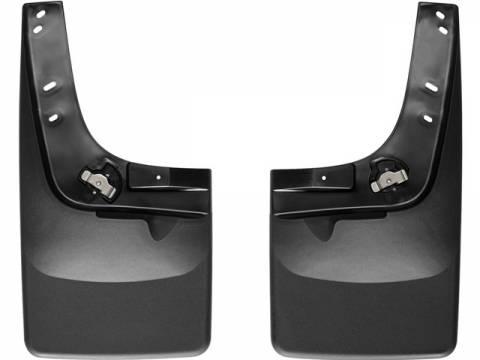 WeatherTech 2014+ Subaru Forester No Drill Mudflaps - Black (No Factor Splash Guards)