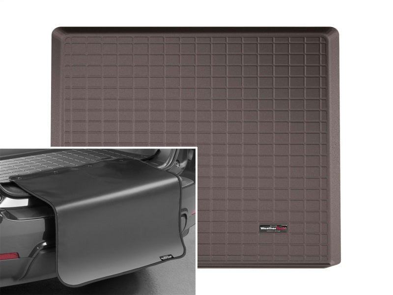 WeatherTech 18-20 Chevrolet Tahoe Cargo With Bumper Protector - Cocoa