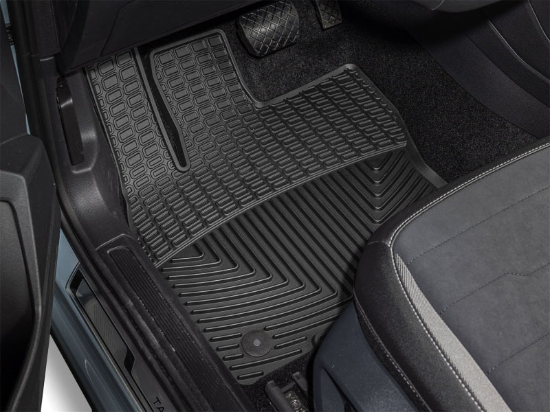 WeatherTech 21-26 Volkswagen Taos 1st Row Front All-Weather Floor Mats - Black