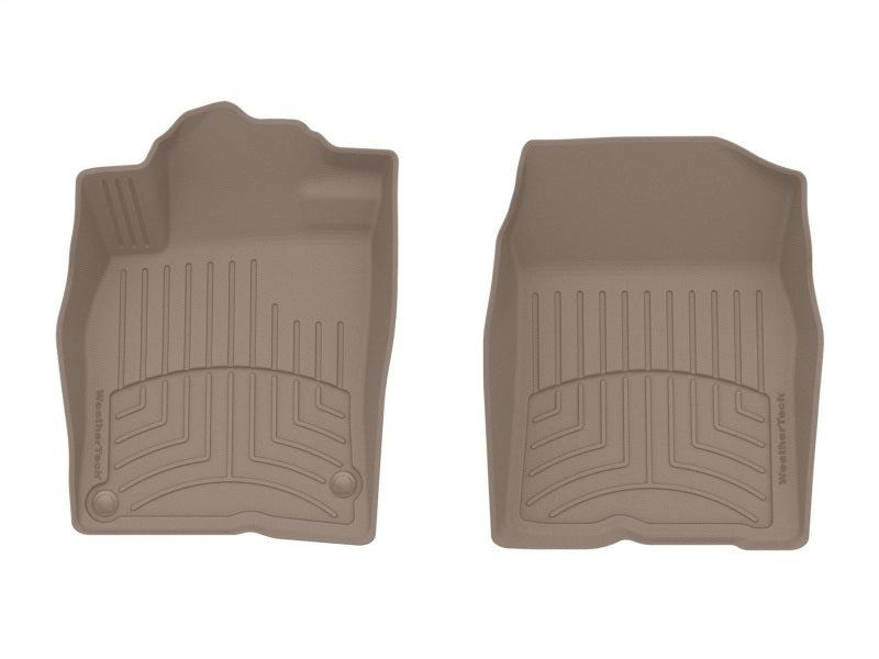 WeatherTech 17-20 Honda Civic Coupe (Incl. Si) Front FloorLiner HP - Tan