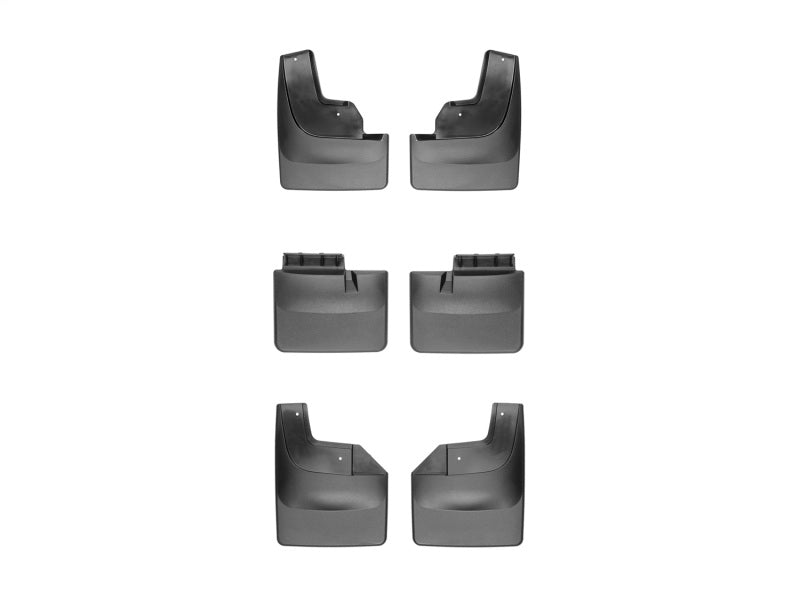 WeatherTech 17-20 Ford F-150 Raptor No Drill MudFlaps - Black