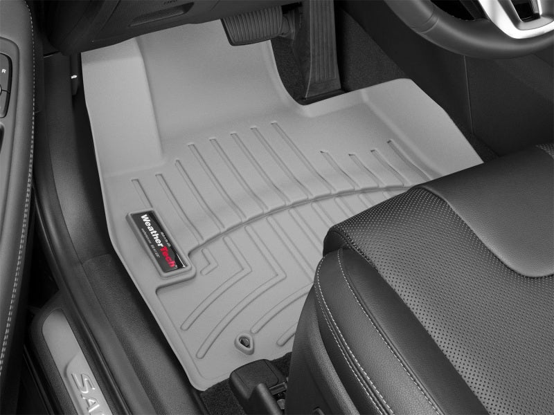 WeatherTech 2019+ Hyundai Santa Fe Front FloorLiner - Grey