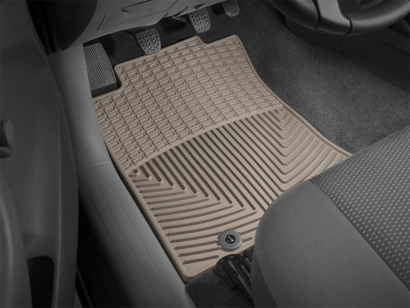 WeatherTech 12-13 Toyota Tacoma Front Rubber Mats - Tan