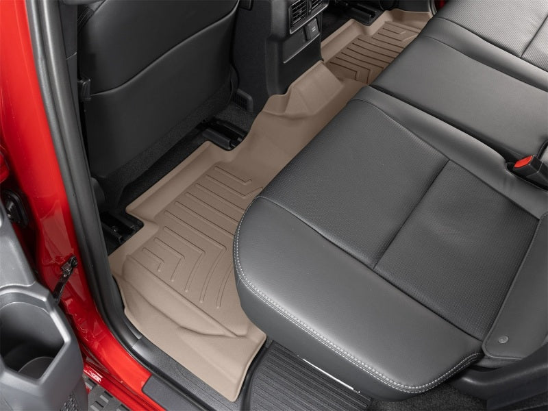 WeatherTech 25-26 Toyota 4Runner Hybrid 2nd Row Rear FloorLiner HP - Tan