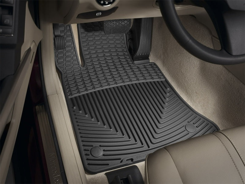 WeatherTech 13+ Mercedes-Benz GLK-Class Front Rubber Mats - Black