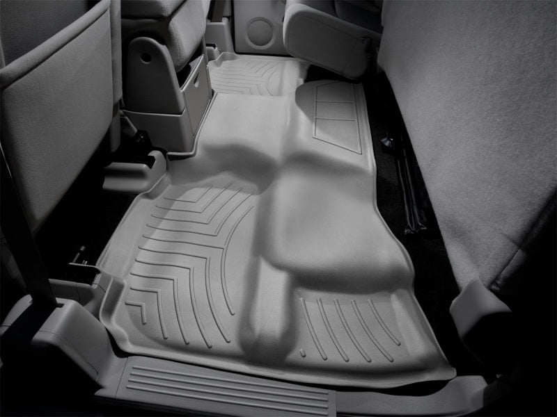WeatherTech 07-13 Chevrolet Silverado Extended Cab Rear FloorLiner - Grey