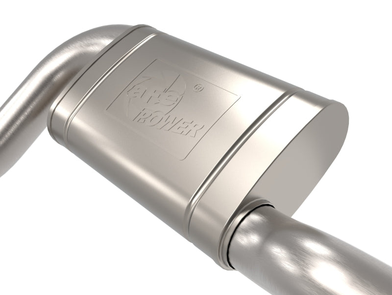 aFe 17-21 Alfa Romeo Giulia L4-2.0L (t) Mach Force-Xp 2in to 2-1/2in 304SS Cat-Back Exhaust