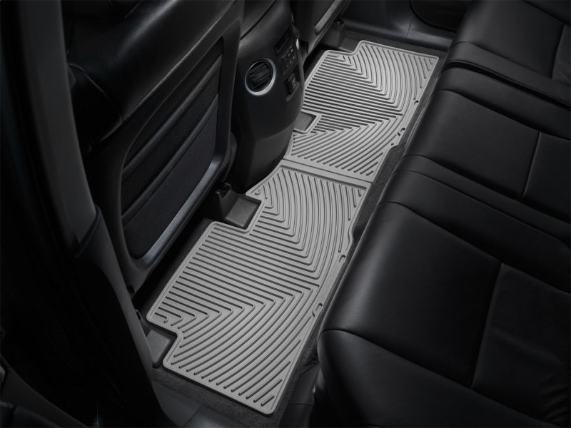 WeatherTech 09-13 Honda Pilot Rear Rubber Mats - Grey