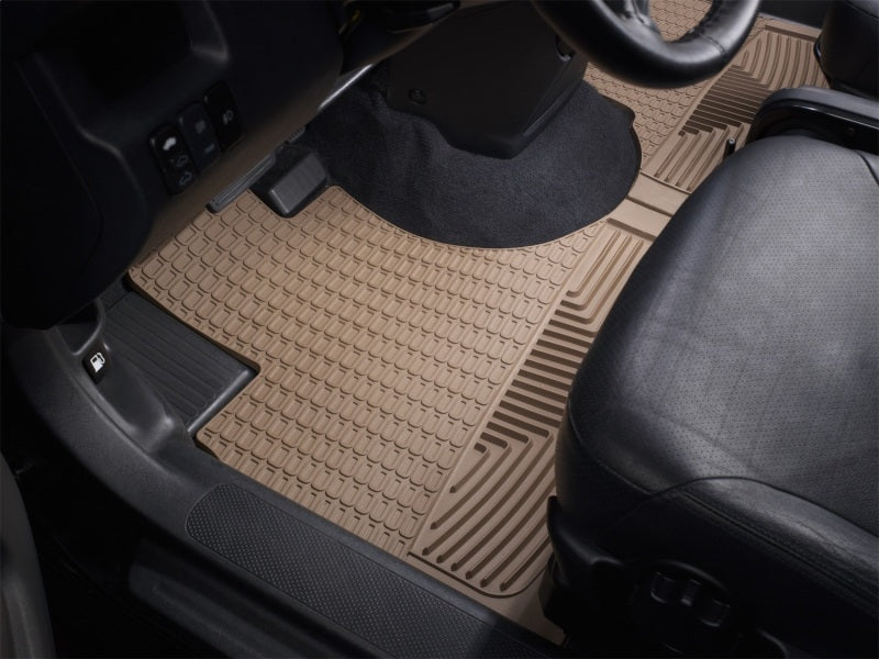 WeatherTech 02-06 Honda CR-V Front Rubber Mats - Tan