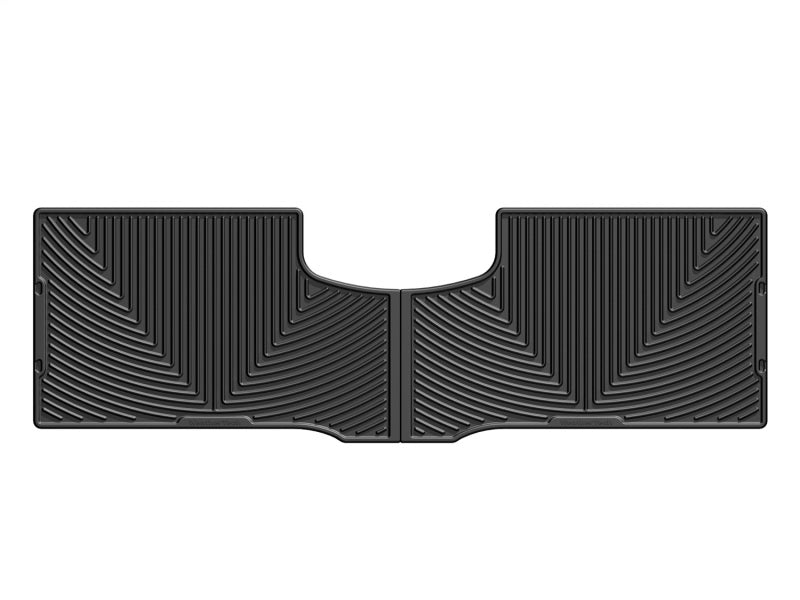 WeatherTech 04+ Nissan Armada Rear Rubber Mats - Black