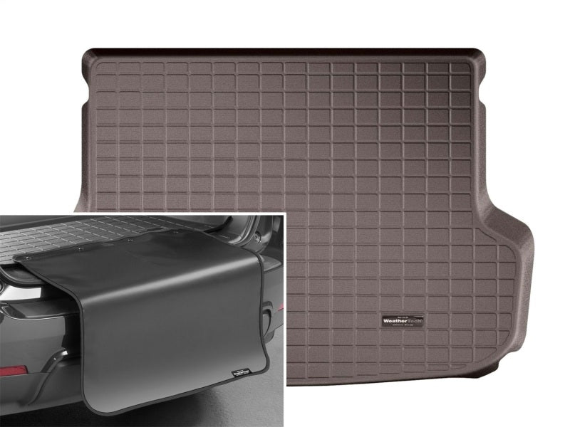 WeatherTech 2016+ Lexus RX Cargo With Bumper Protector - Cocoa