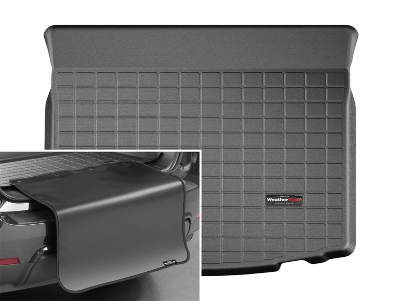 WeatherTech 2017+ Toyota Corolla iM Cargo Liner w/ Bumper Protector - Black