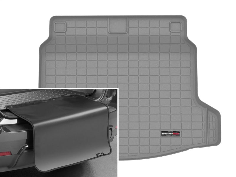 WeatherTech 2022+ Honda Civic Hatch Cargo Liner w/Bmpr Protec - Grey (Behind 2nd Rw/Trim Rq for Sub)