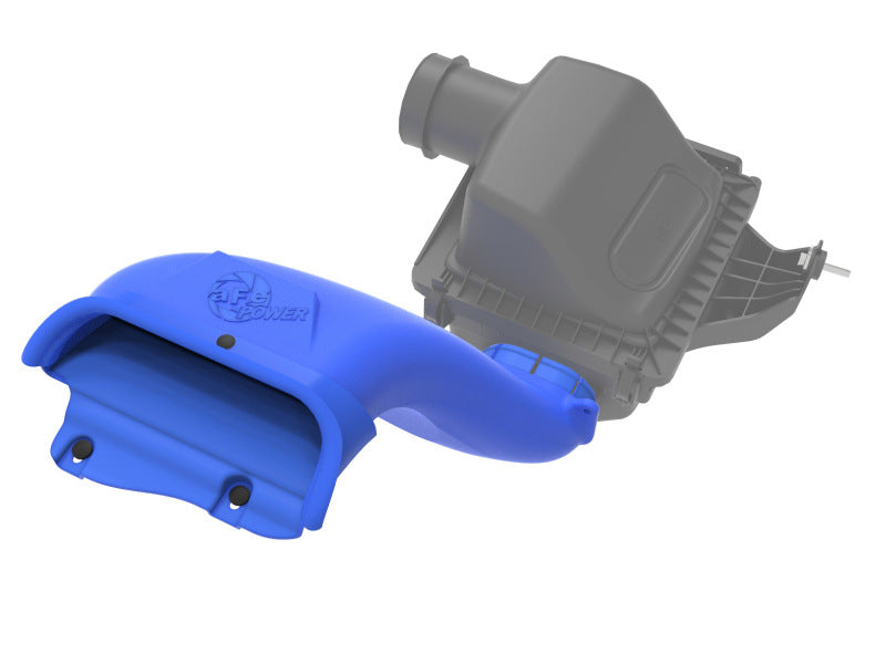 aFe Rapid Induction Dynamic Air Scoop 2021+ Ford F-150V6/V8 - Blue