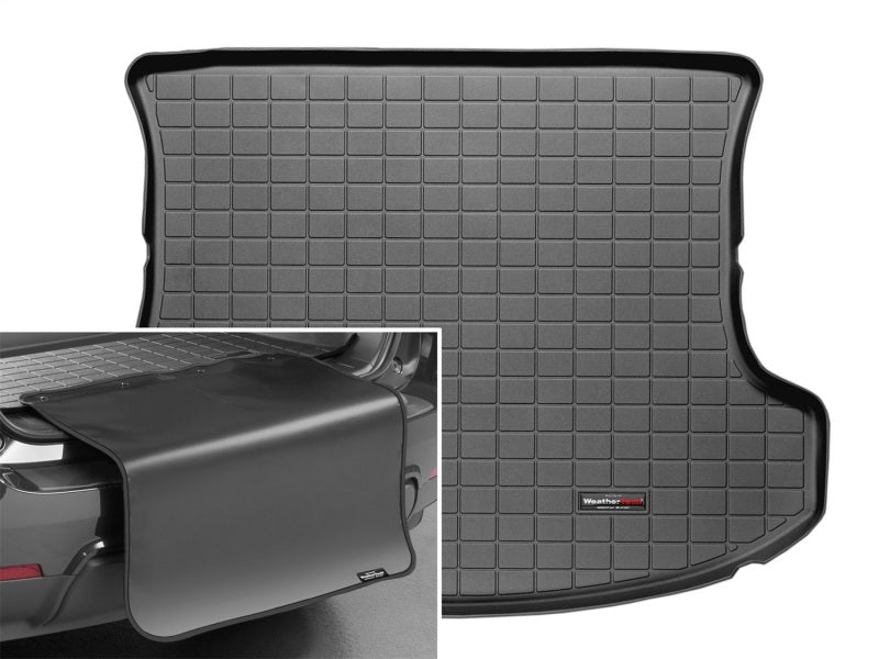 WeatherTech 07-12 Mazda CX-7 Cargo Liner w/ Bumper Protector - Black