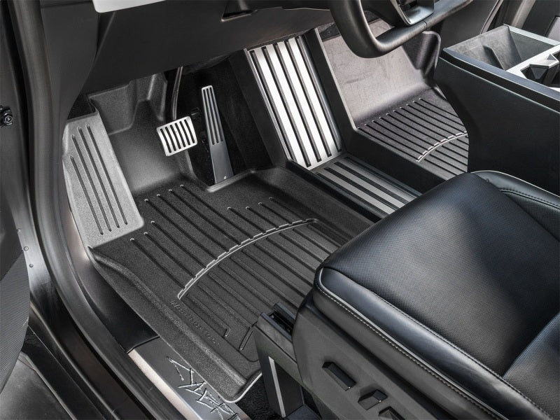 WeatherTech 23-24 Tesla Cybertruck Front FloorLiner HP - Black