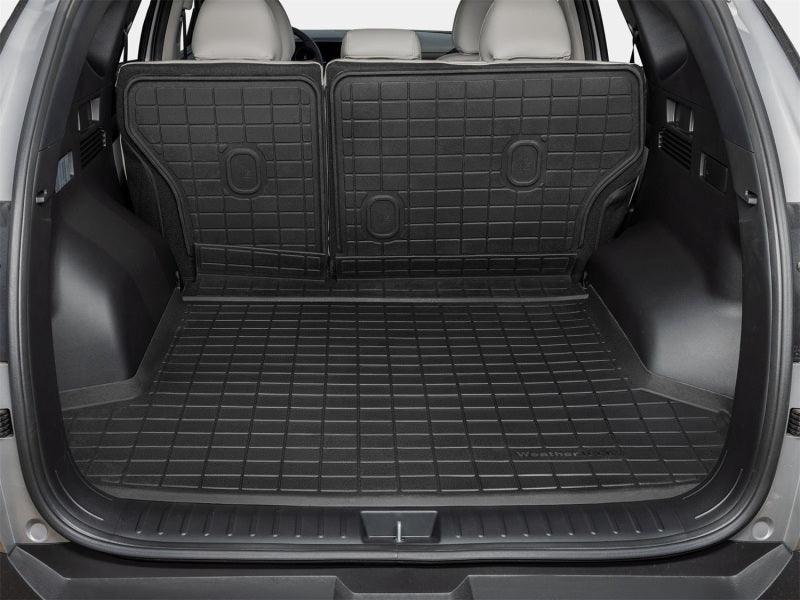 WeatherTech 22-26 Hyundai Tucson Behind 2nd Row Seating SeatBack Cargo Liners HP - Black