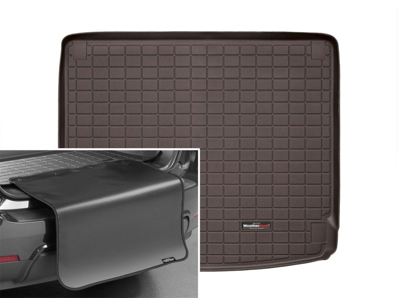 WeatherTech 2011-2016 Porsche Cayenne Cargo With Bumper Protector - Cocoa