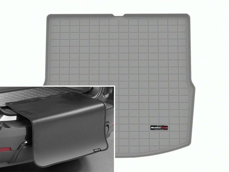 WeatherTech 21-22 Polestar 2 Cargo Liner w/Bumper Protector - Grey