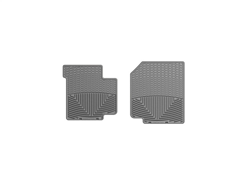 WeatherTech 87-95 Jeep Wrangler Front Rubber Mats - Grey
