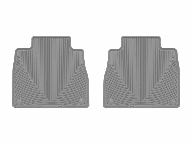 WeatherTech 20-25 Mercedes-Benz AMG GLS 63 SUV 2nd Row Rear All-Weather Floor Mats - Grey