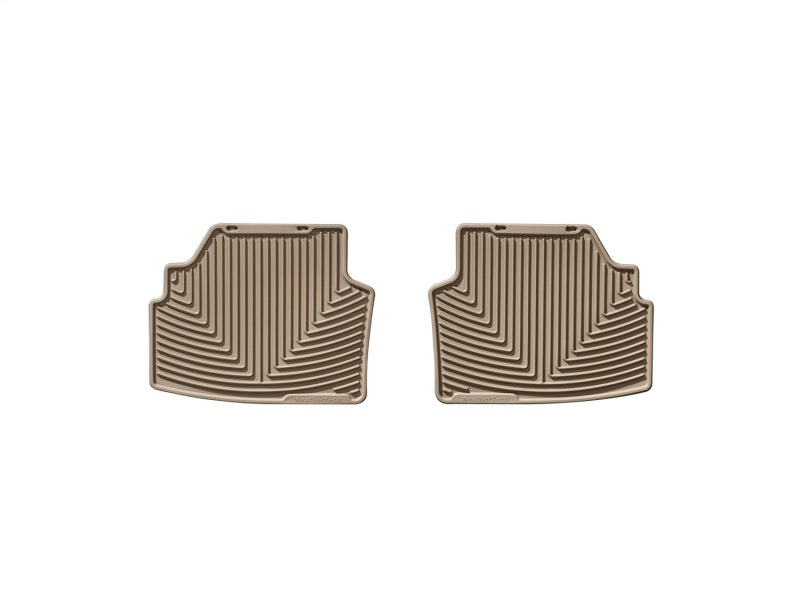 WeatherTech 06-12 BMW 3-Series Coupe Rear Rubber Mats - Tan
