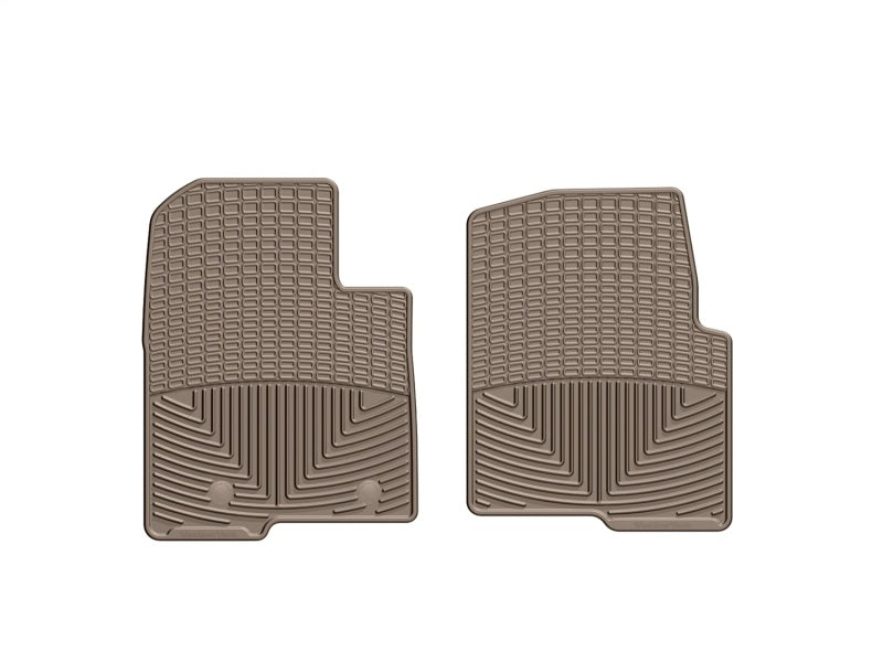 WeatherTech 09+ Ford F-150 Front Rubber Mats - Tan