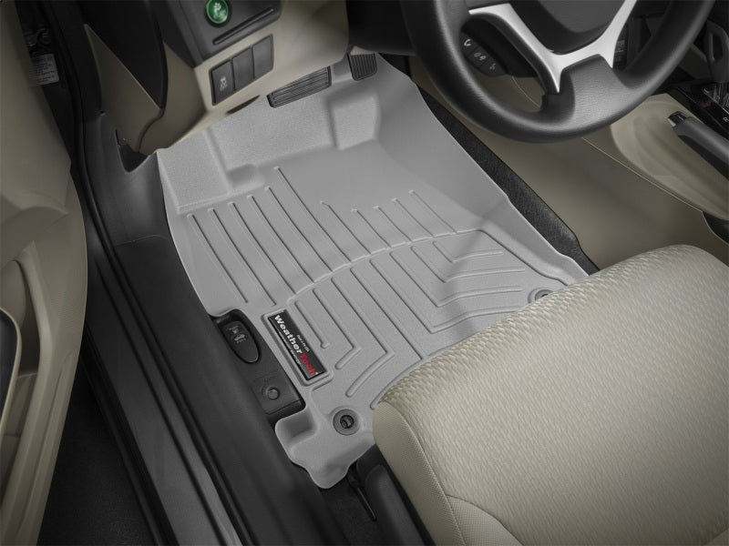 WeatherTech 12+ Honda Civic Front FloorLiner - Grey