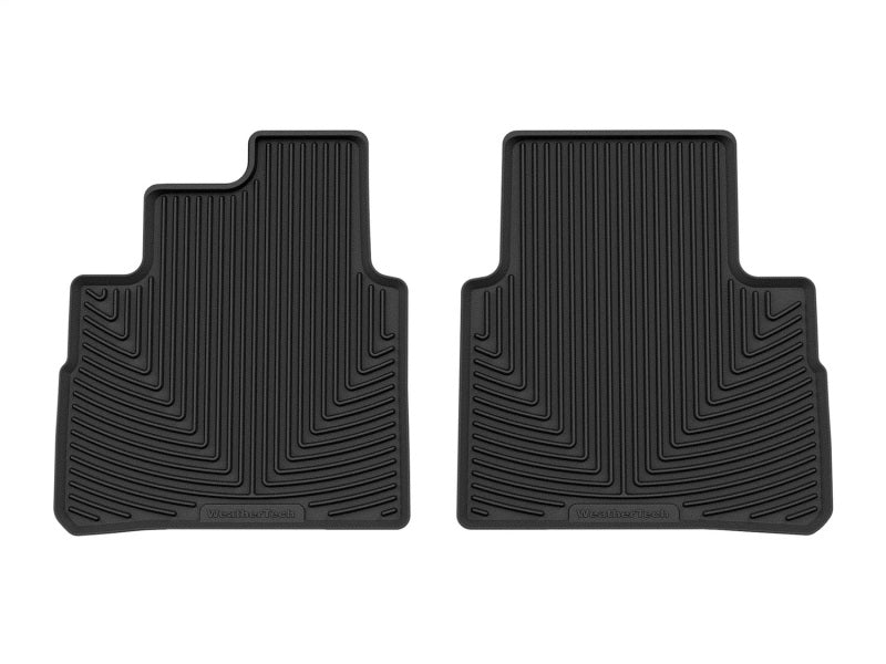 WeatherTech 21+ Nissan Rogue Rear Rubber Mats (Black)
