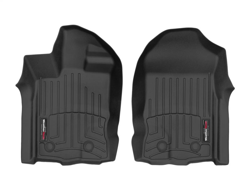 WeatherTech 2019+ Ford Ranger w/Vinyl Floors Front FloorLiner - Black