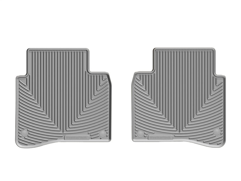 WeatherTech 14-15 Mercedes-Benz S-Class Rear Rubber Mats - Grey
