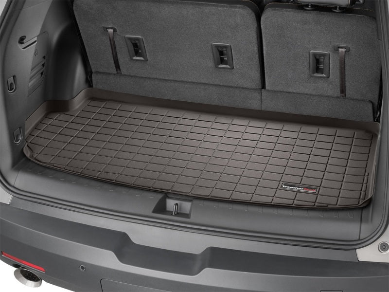 WeatherTech 2018+ Chevrolet Traverse Cargo Liners (3rd Row) - Cocoa