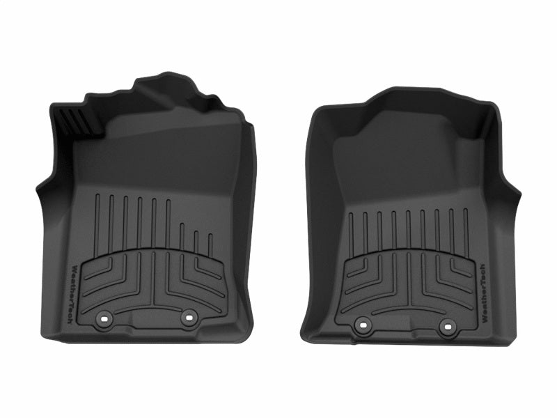 WeatherTech 12-15 Toyota Tacoma 1st Row Front FloorLiner HP - Black