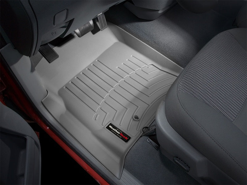 WeatherTech 02-06 Dodge Ram 1500 Pickup QuadCab Front FloorLiner - Grey