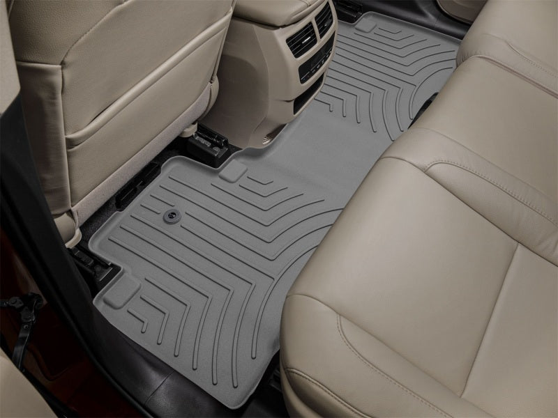 WeatherTech 14-23 Acura MDX 2nd Row Rear FloorLiner HP - Grey