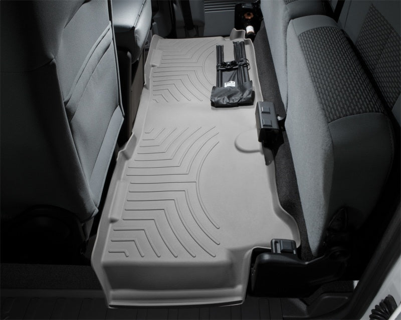 WeatherTech 11+ Ford F250/F350/F450/F550 Super Cab Rear FloorLiner - Grey