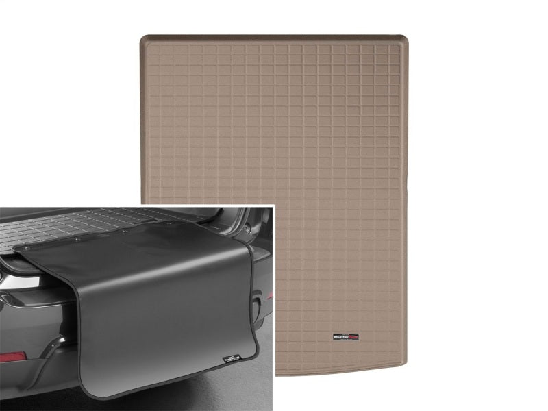 WeatherTech 2021+ GMC Yukon XL / Yukon Denali XL Cargo With Bumper Protector - Tan