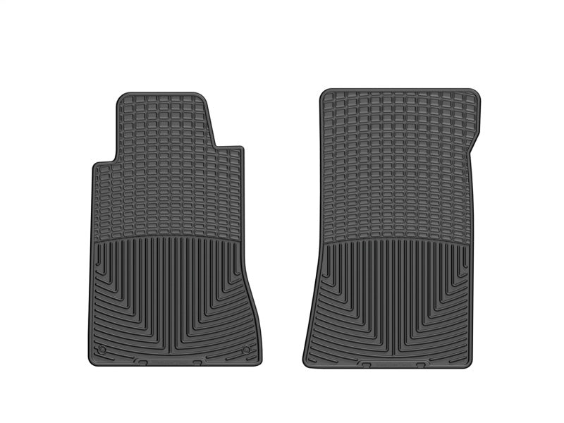 WeatherTech 01-07 Mercedes-Benz C230 Coupe Front Rubber Mats - Black