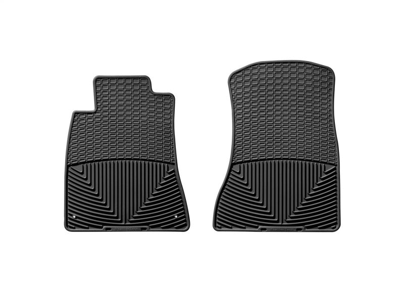 WeatherTech 02+ Lexus SC 430 Front Rubber Mats - Black
