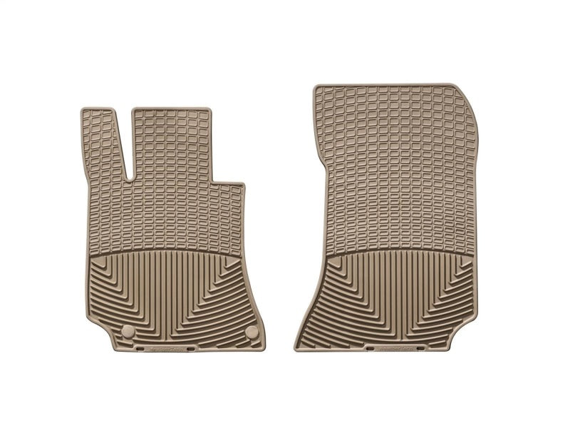 WeatherTech 10+ Mercedes-Benz E-Class Sedan (W212) Front Rubber Mats - Tan